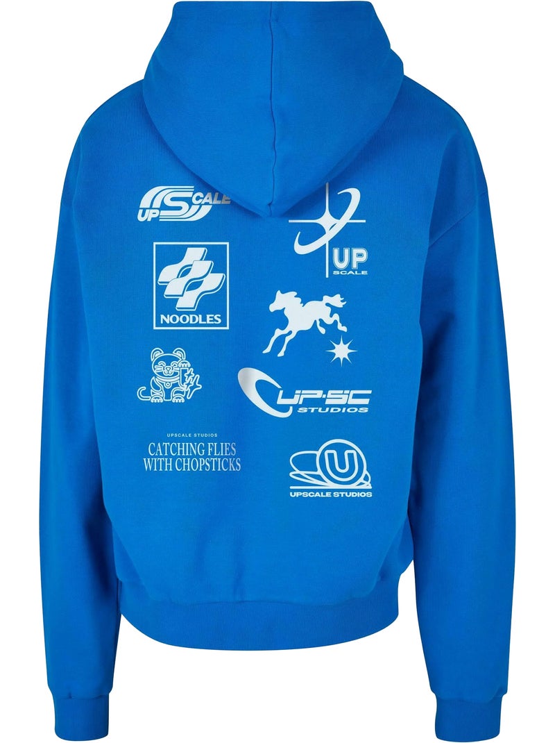 Sudadera collection de ultrapesada para hombre - mister tee Azul cobalto - Kiabi