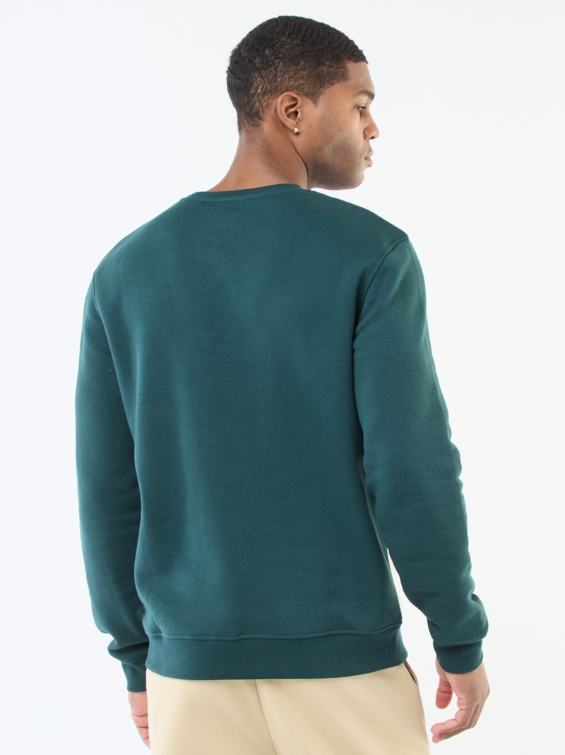 Sudadera color block estilo deportivo Verde - Kiabi