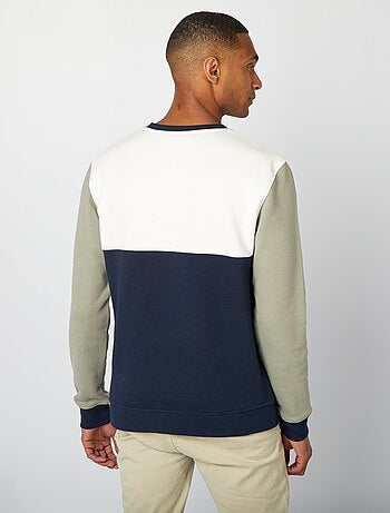 Sudadera colorblock