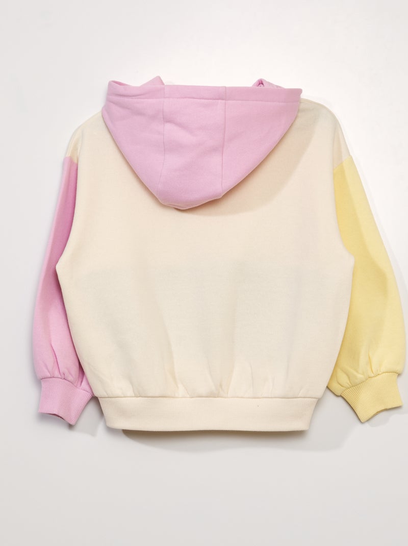 Sudadera colorblock 'Minnie' y 'Daisy' BEIGE - Kiabi
