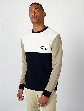 Sudadera colorblock