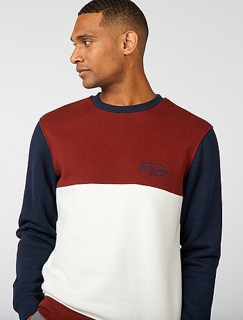 Sudadera colorblock
