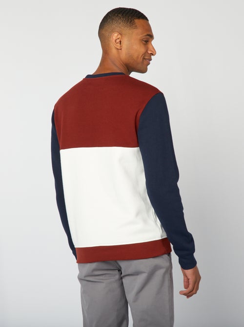 Sudadera colorblock - Kiabi