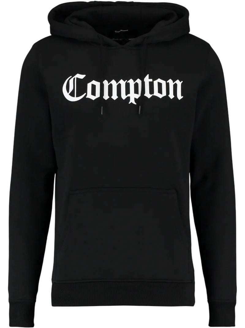 Sudadera compton para hombre - mister tee Negro - Kiabi