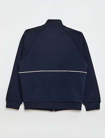 Sudadera con abertura de cremallera