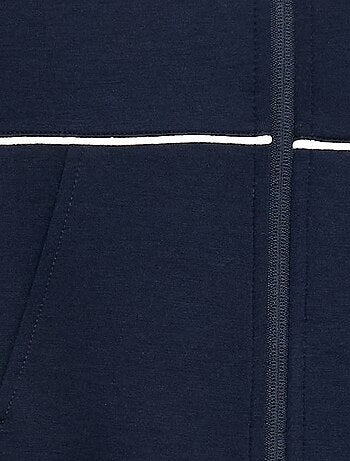 Sudadera con abertura de cremallera