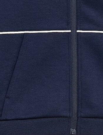 Sudadera con abertura de cremallera