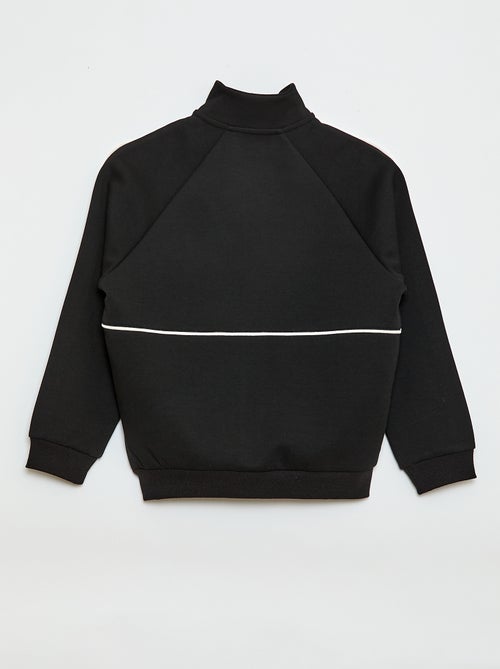 Sudadera con abertura de cremallera - Kiabi