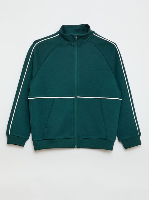 Sudadera con abertura de cremallera - Kiabi