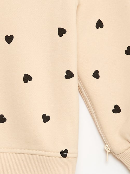 Sudadera con aberturas de cremallera laterales - - So Easy - Kiabi