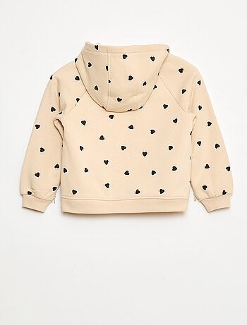 Sudadera con aberturas laterales con cremallera - colección fácil de poner