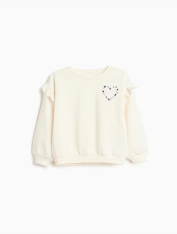 Sudadera con bordado, mo fashion