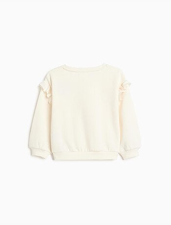 Sudadera con bordado, mo fashion