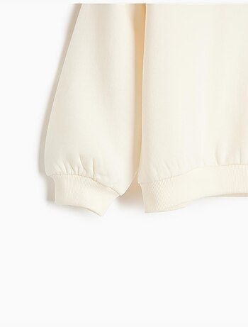 Sudadera con bordado, mo fashion
