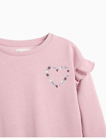 Sudadera con bordado, mo fashion