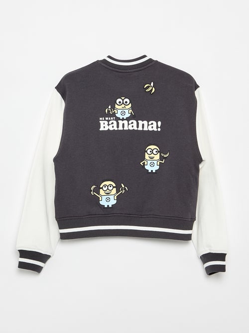 Sudadera con botones 'Minions' de felpa - Kiabi Sudadera con botones 'Minions' de felpa - Kiabi