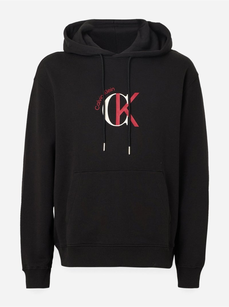 Sudadera con capucha - Calvin Klein Negro - Kiabi