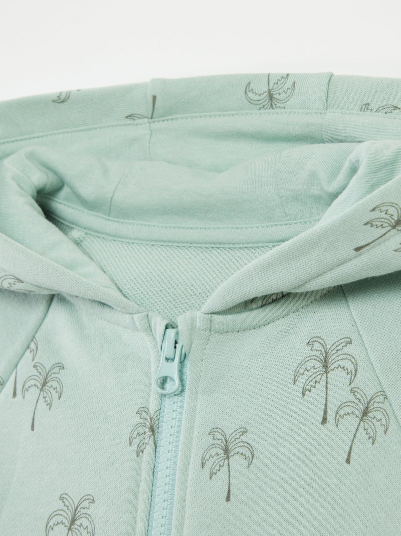 Sudadera con capucha - colección fácil de poner AZUL - Kiabi