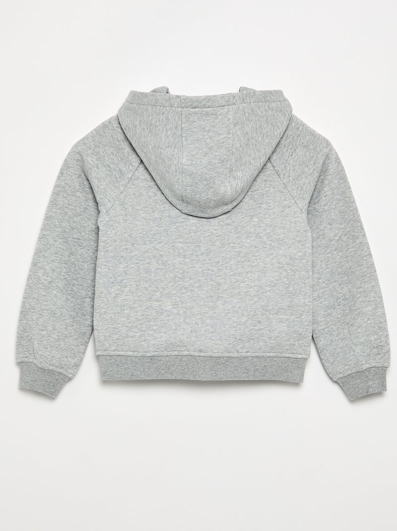 Sudadera con capucha - colección fácil de poner Gris - Kiabi