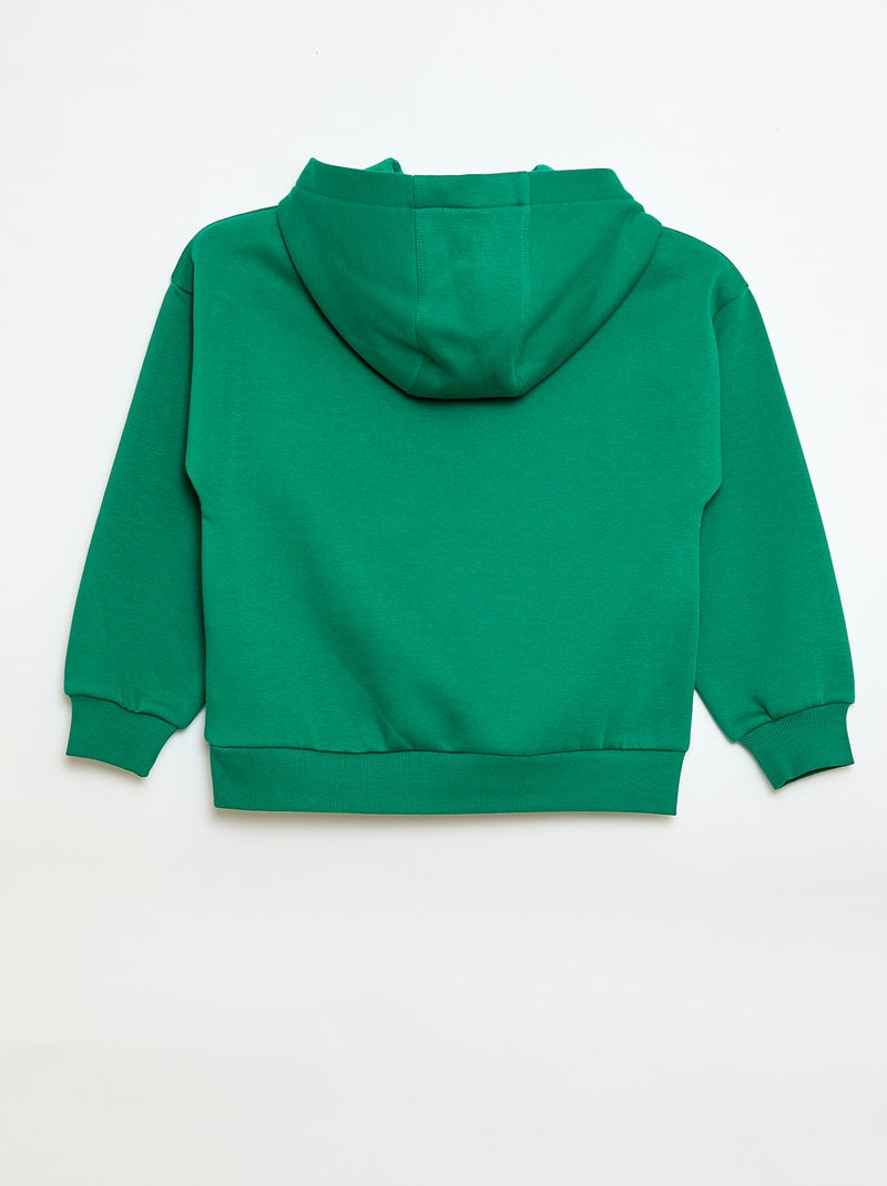 Sudadera con capucha - Edición Gráfica Verde - Kiabi