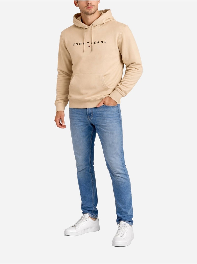 Sudadera con capucha - Tommy jeans Beige - Kiabi