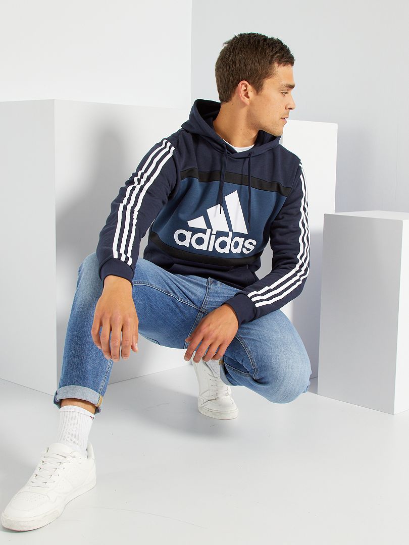 con capucha 'Adidas' - azul - Kiabi 55.00€