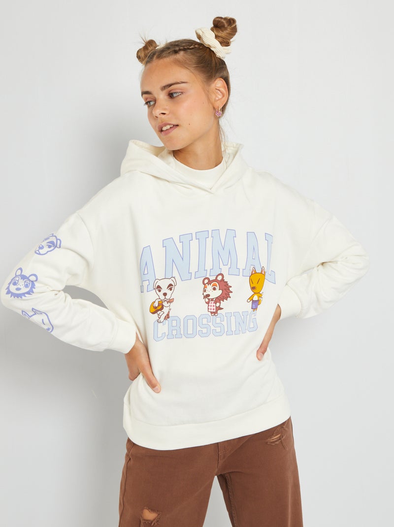 Sudadera con capucha 'Animal Crossing' AZUL - Kiabi