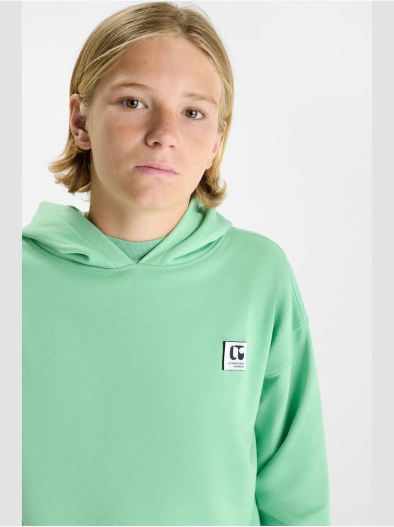 Sudadera con capucha AUTABO Verde - Kiabi