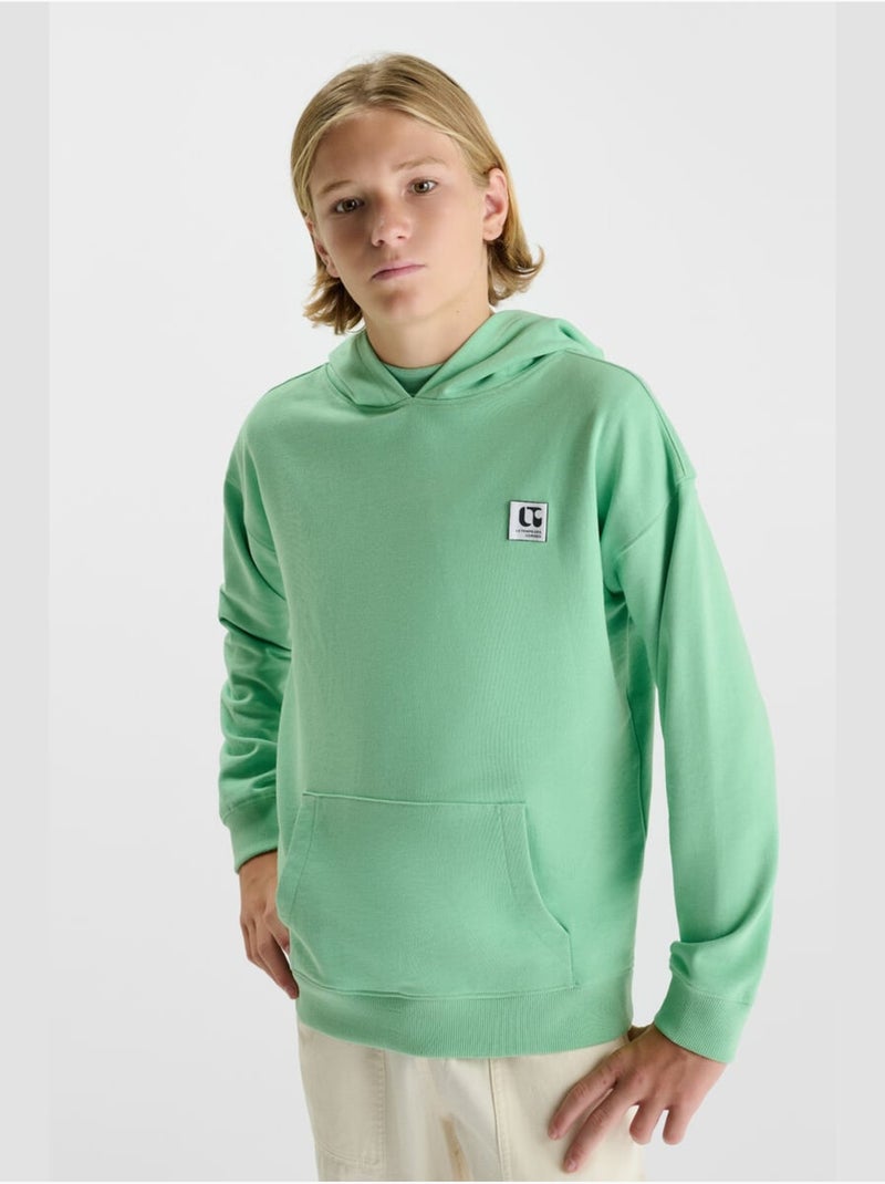 Sudadera con capucha AUTABO Verde - Kiabi