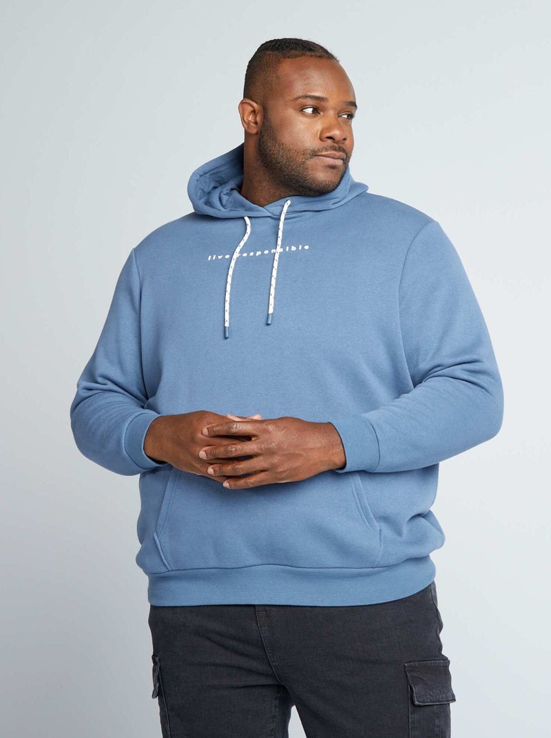 Sudadera con capucha AZUL - Kiabi