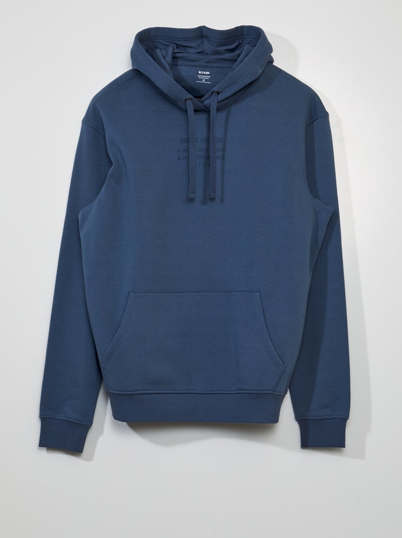 Sudadera con capucha AZUL - Kiabi