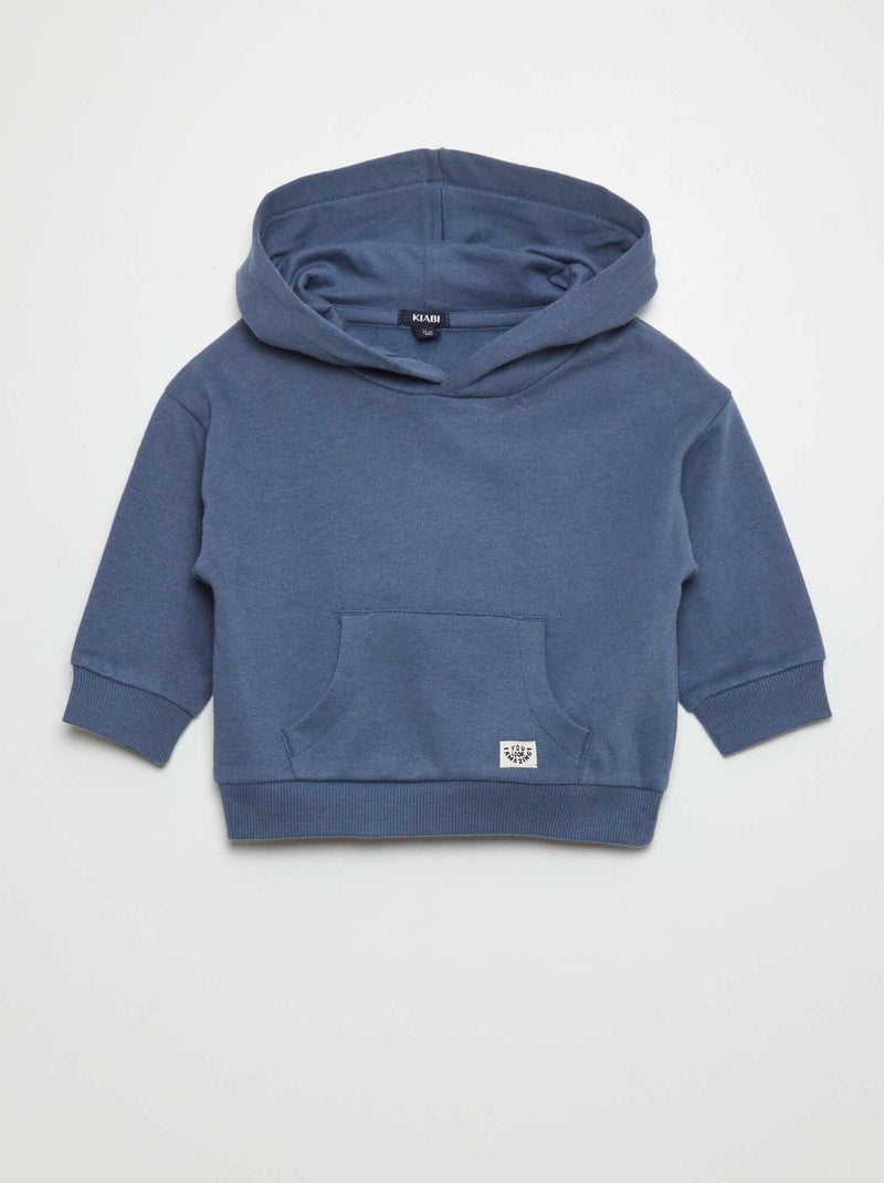 Sudadera con capucha AZUL - Kiabi