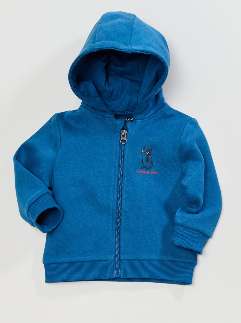 Sudadera con capucha AZUL - Kiabi