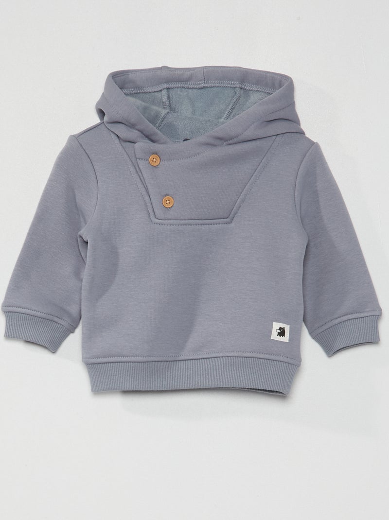 Sudadera con capucha AZUL - Kiabi