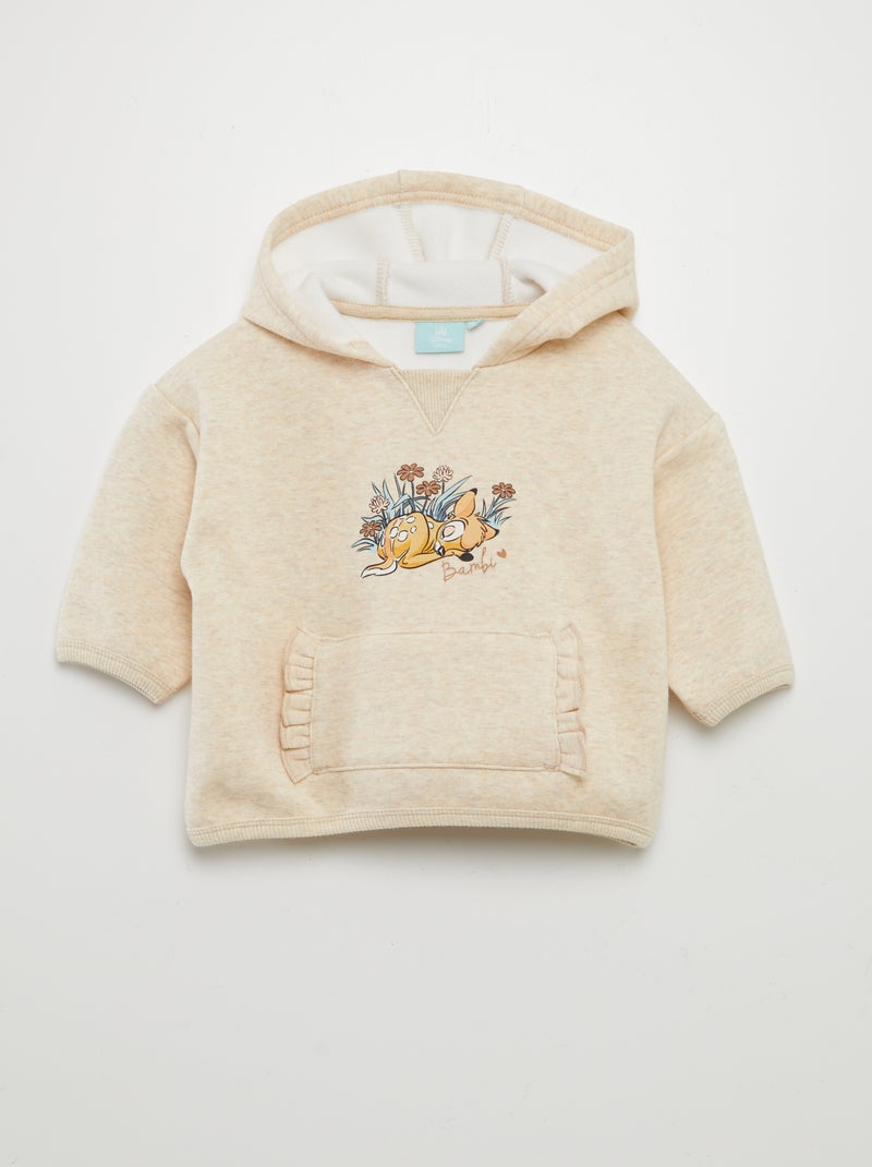 Sudadera con capucha 'Bambi' BEIGE - Kiabi