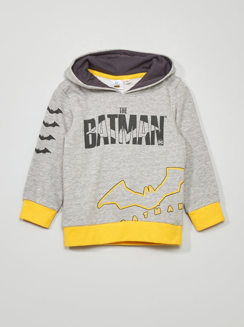 Sudadera con capucha 'Batman' gris - Kiabi