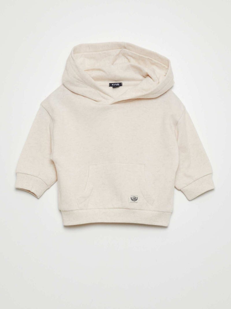 Sudadera con capucha BEIGE - Kiabi