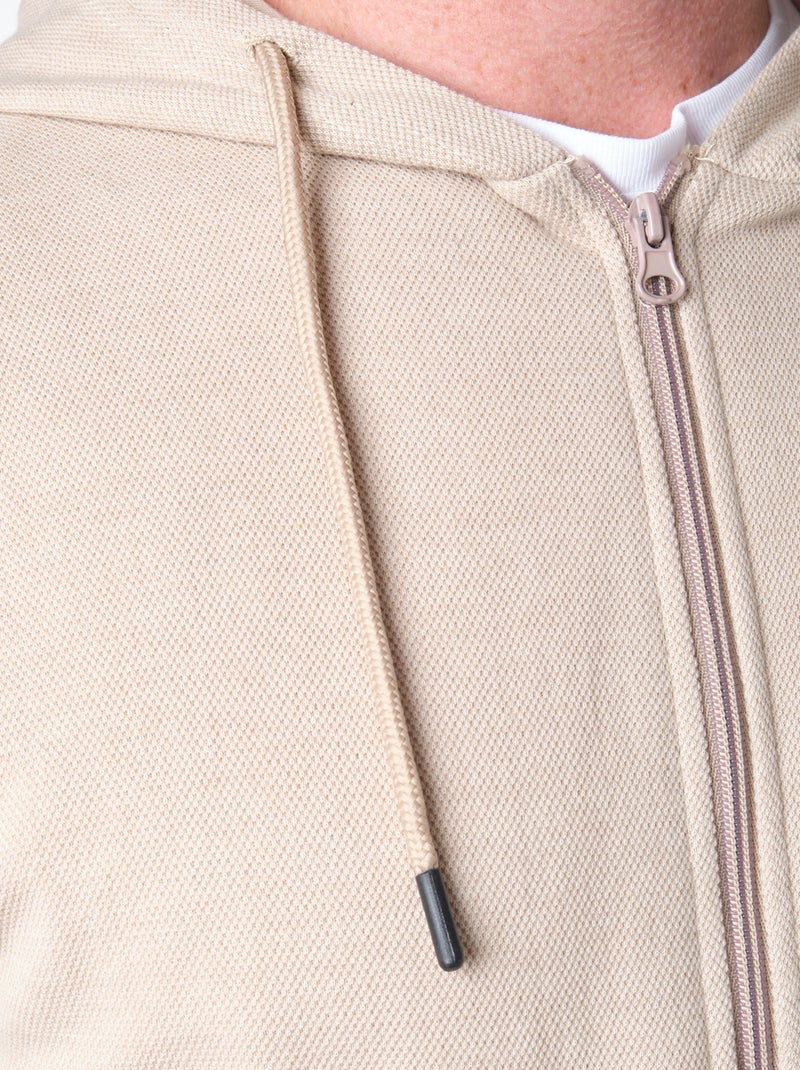 Sudadera con capucha Beige - Kiabi