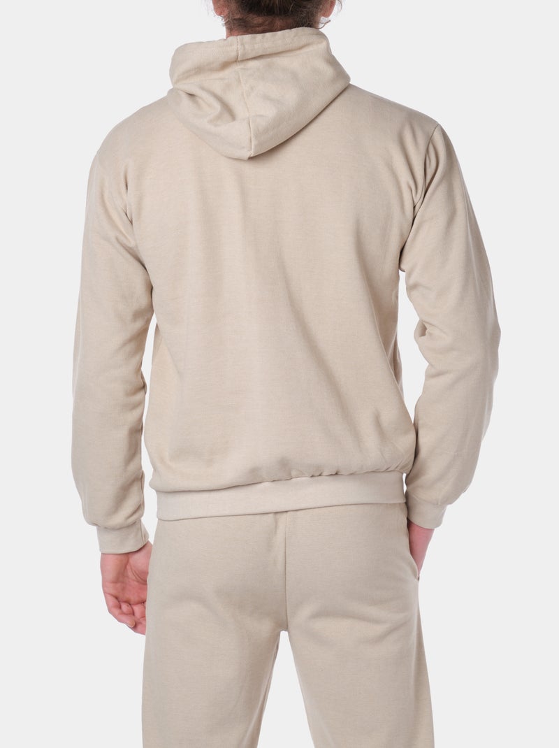 sudadera con capucha Beige - Kiabi