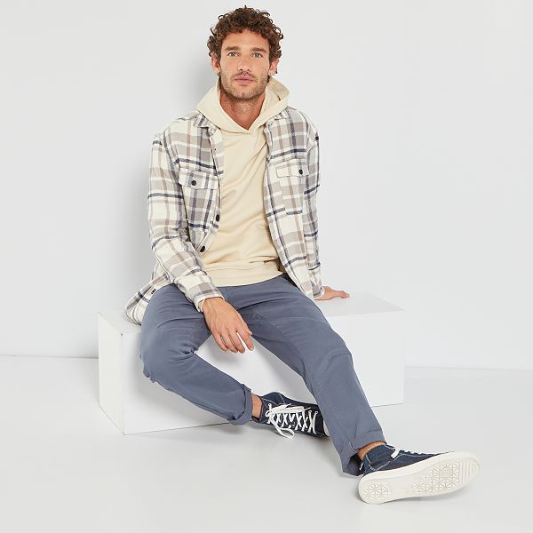 Sudadera con capucha Hombre talla S-XXL - BEIGE - Kiabi - 10,00€