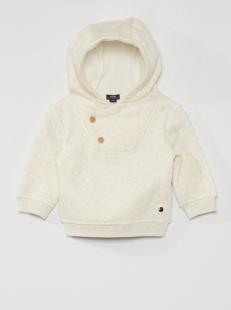 Sudadera con capucha BEIGE - Kiabi