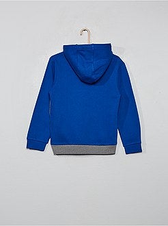 Sudadera con capucha bicolor - Kiabi