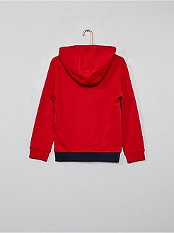 Sudadera con capucha bicolor - Kiabi