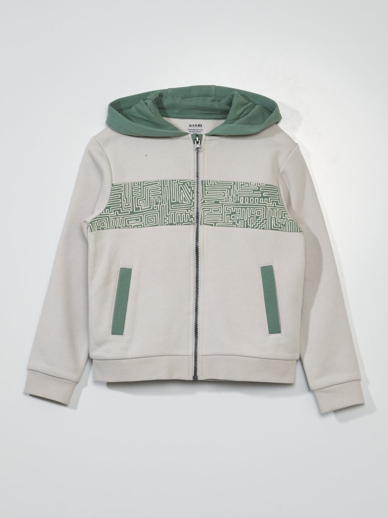 Sudadera con capucha BLANCO - Kiabi