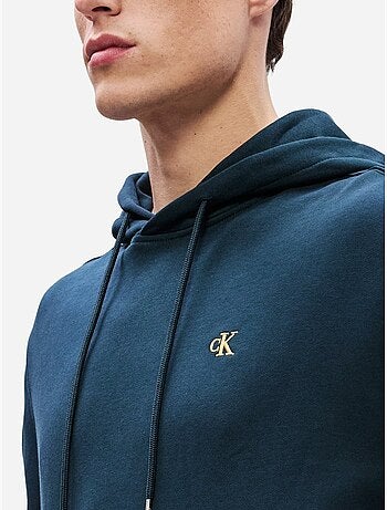 Sudadera con Capucha Calvin Klein Jeans de Felpa para Hombre