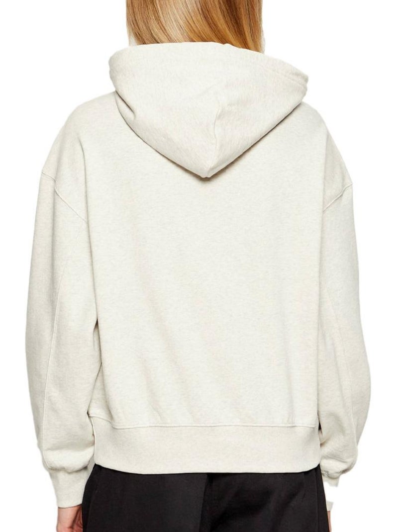 Sudadera con Capucha Calvin Klein Jeans para Hombre Beige - Kiabi
