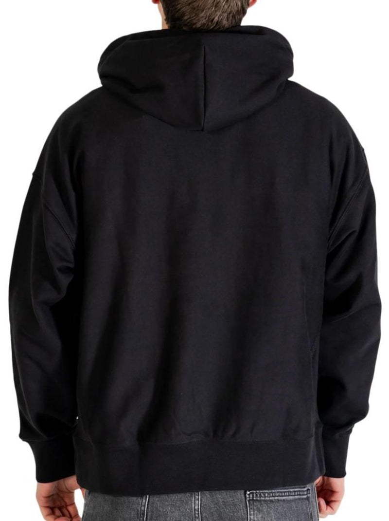 Sudadera con Capucha Calvin Klein Jeans para Hombre Negro - Kiabi