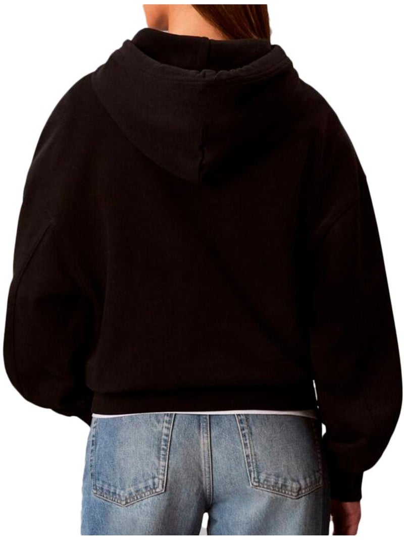 Sudadera con Capucha Calvin Klein Jeans para Hombre Negro - Kiabi