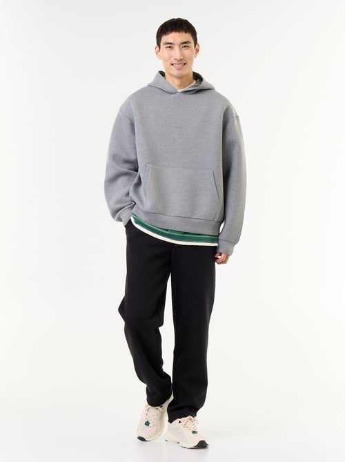 Sudadera con capucha con bolsillo canguro - Kiabi