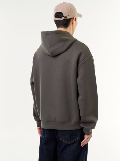 Sudadera con capucha con bolsillo canguro - Kiabi